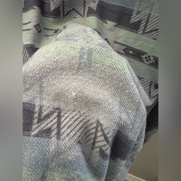 Faherty × Doug Good Feather Campfire Hoodie In Blue Men’s Size Small New - Picture 10 of 12